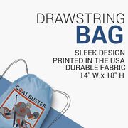 Hockey Drawstring Backpack - Goal Buster
