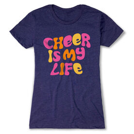 Cheerleading Women's Everyday Tee - Cheer Is My Life