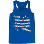 Girls Lacrosse Flowy Racerback Tank Top - In My Lax Girl Era