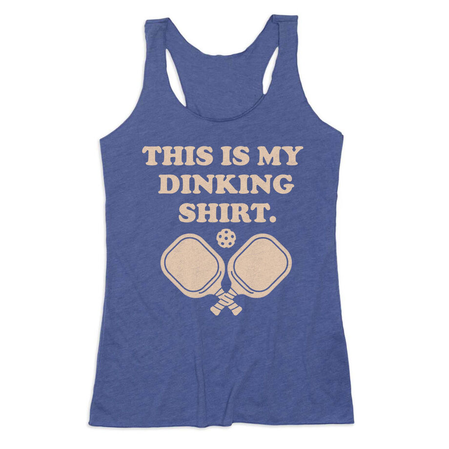 Pickleball Women's Everyday Tank Top - This Is My Dinking Shirt