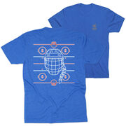 Hockey T-Shirt Short Sleeve - Game Time Girl (Back Design)