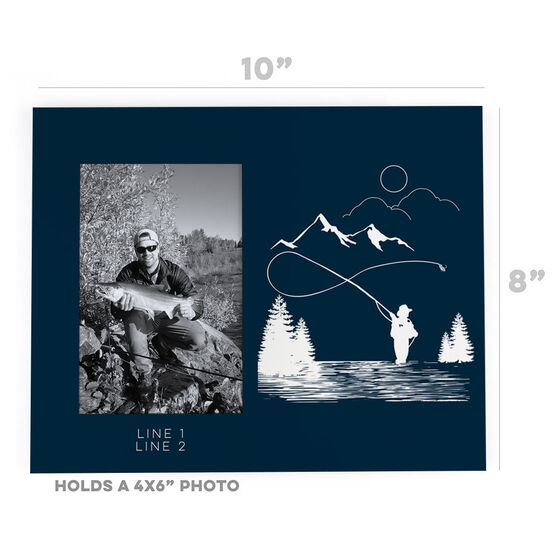 Fly Fishing Photo Frame - Fishing Adventure | ChalkTalkSPORTS