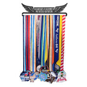 Race Medal Hanger Always Earned Never Given MedalART