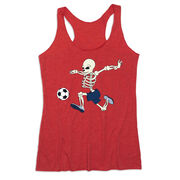 Soccer Women's Everyday Tank Top - Skeleton Striker