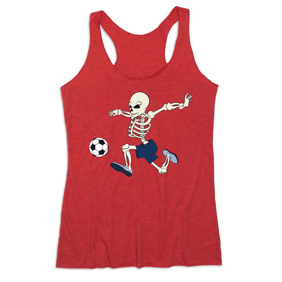 Soccer Women's Everyday Tank Top - Skeleton Striker