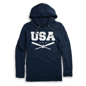 Men's Baseball Lightweight Hoodie - USA Baseball