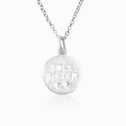 Sterling Silver Sole Sister Runners Artisan Necklace
