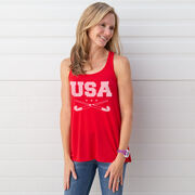 Field Hockey Flowy Racerback Tank Top - USA Field Hockey