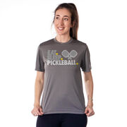 Pickleball Short Sleeve Performance Tee - Eat. Sleep. Pickleball