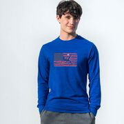 Soccer Tshirt Long Sleeve - Guys Soccer Land That We Love