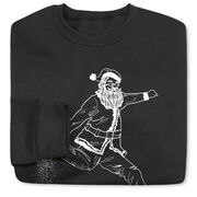 Soccer Crew Neck Sweatshirt - Santa Player
