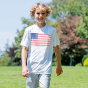 Baseball Short Sleeve Performance Tee - Patriotic Baseball