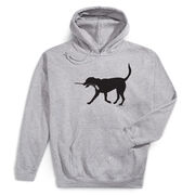 Hockey Hooded Sweatshirt - Howe the Hockey Dog