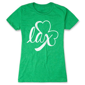 Girls Lacrosse Women's Everyday Tee - Lax Shamrock