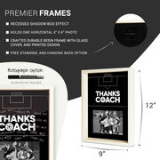 Soccer Premier Frame - Thanks Coach