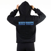 Swimming Hooded Sweatshirt - Make Waves (Back Design)