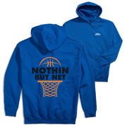 Basketball Hooded Sweatshirt - Nothing But Net (Back Design)