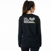 Pickleball Crewneck Sweatshirt - Eat. Sleep. Pickleball (Back Design)