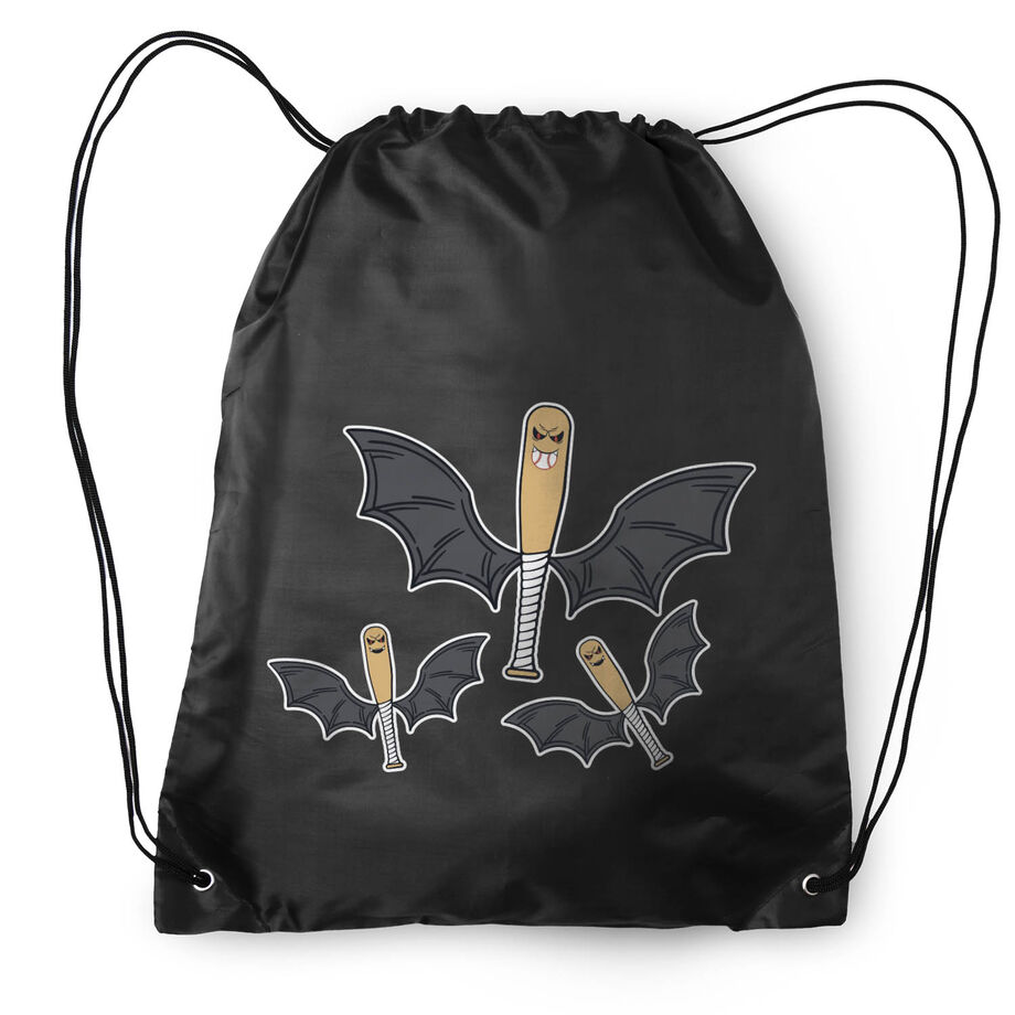 Baseball Drawstring Backpack - It's Bats 