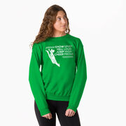 Cheerleading Crewneck Sweatshirt - Cheer Proud