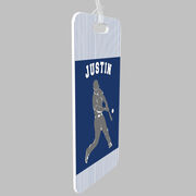 Baseball Bag/Luggage Tag - Personalized Baseball Player Guy