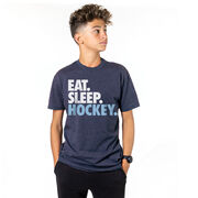 Hockey Short Sleeve T-Shirt - Eat. Sleep. Hockey.