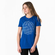 Volleyball Women's Everyday Tee - Volleyball Words