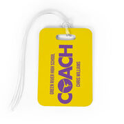 Gymnastics Bag/Luggage Tag - Personalized Coach