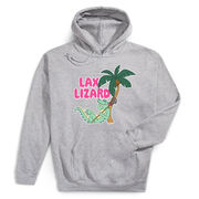 Guys Lacrosse Hooded Sweatshirt - Lax Lizard
