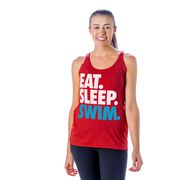 Swimming Women's Everyday Tank Top - Eat. Sleep. Swim