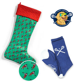 Guys Lacrosse Stocking Set - Celly Worthy