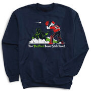 Baseball Crewneck Sweatshirt - How The Pinch Stole Home