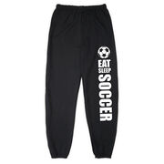 Soccer Fleece Sweatpants - Eat Sleep Soccer