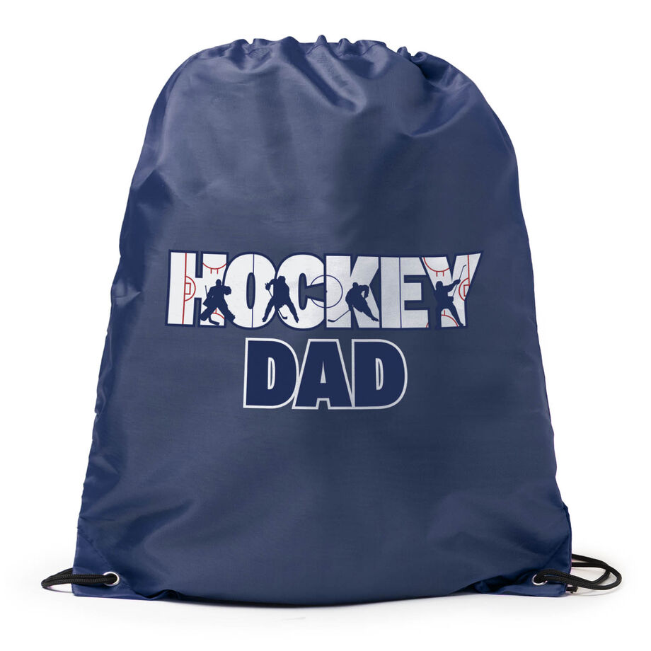 Hockey Drawstring Backpack - Hockey Dad Life