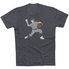 Baseball Short Sleeve T-Shirt - Baseball Bones