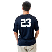 Baseball Short Sleeve Performance Tee - Baseball Player