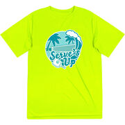 Pickleball Short Sleeve Performance Tee - Serve's Up