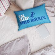 Field Hockey Pillowcase - Eat Sleep Field Hockey