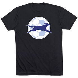 Soccer Short Sleeve T-Shirt - Kicks The Soccer Dog