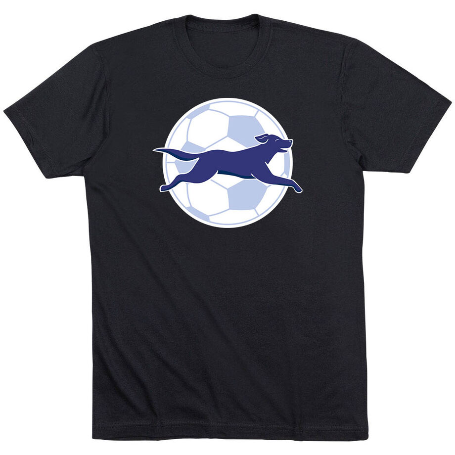 Soccer Short Sleeve T-Shirt - Kicks The Soccer Dog