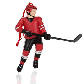 Hockey Ornament - Hockey Player Figure