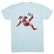 Soccer Short Sleeve T-Shirt - Soccer Santa