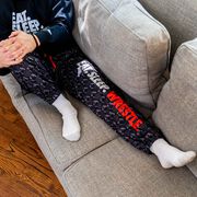 Wrestling Lounge Pants - Eat Sleep Wrestle