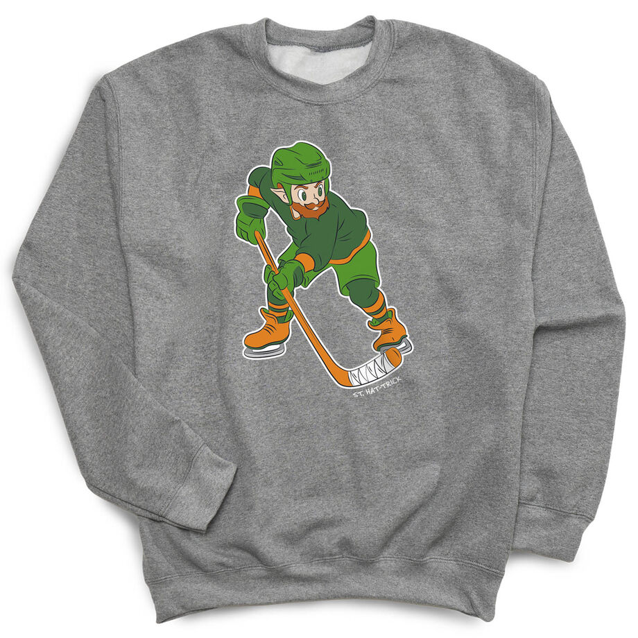 Hockey Crewneck Sweatshirt - St. Hat-Trick
