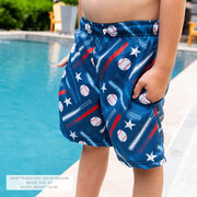 Baseball Swim Trunks - All American
