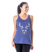 Softball Women's Everyday Tank Top - Softball Reindeer