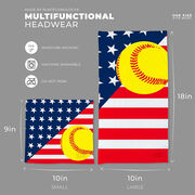 Softball Multifunctional Headwear - USA Flag RokBAND