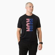 Running Short Sleeve T-Shirt - Patriotic Run