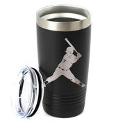 Softball 20 oz. Double Insulated Tumbler - Batter