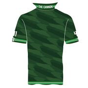 Custom Team Short Sleeve Polo Shirt - Soccer Brushstroke